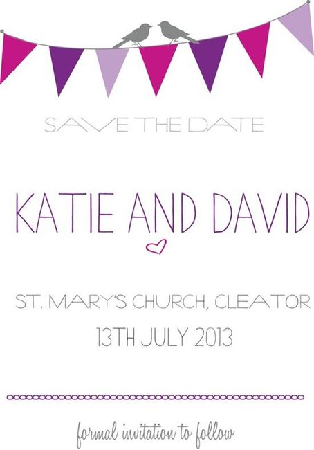 Help us choose our Save the Date! 