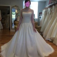 Re: Show me your wedding dresses :)