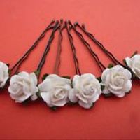 Re: hair piece for when the veil had been taken off.