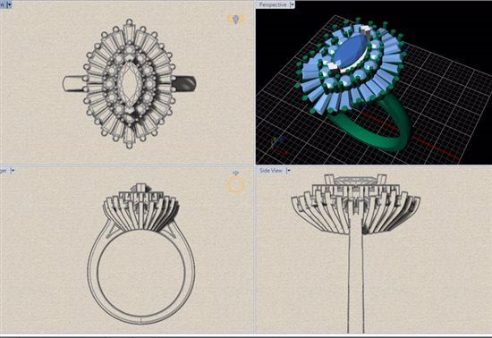 Ballerina Ring as an Engagement Ring