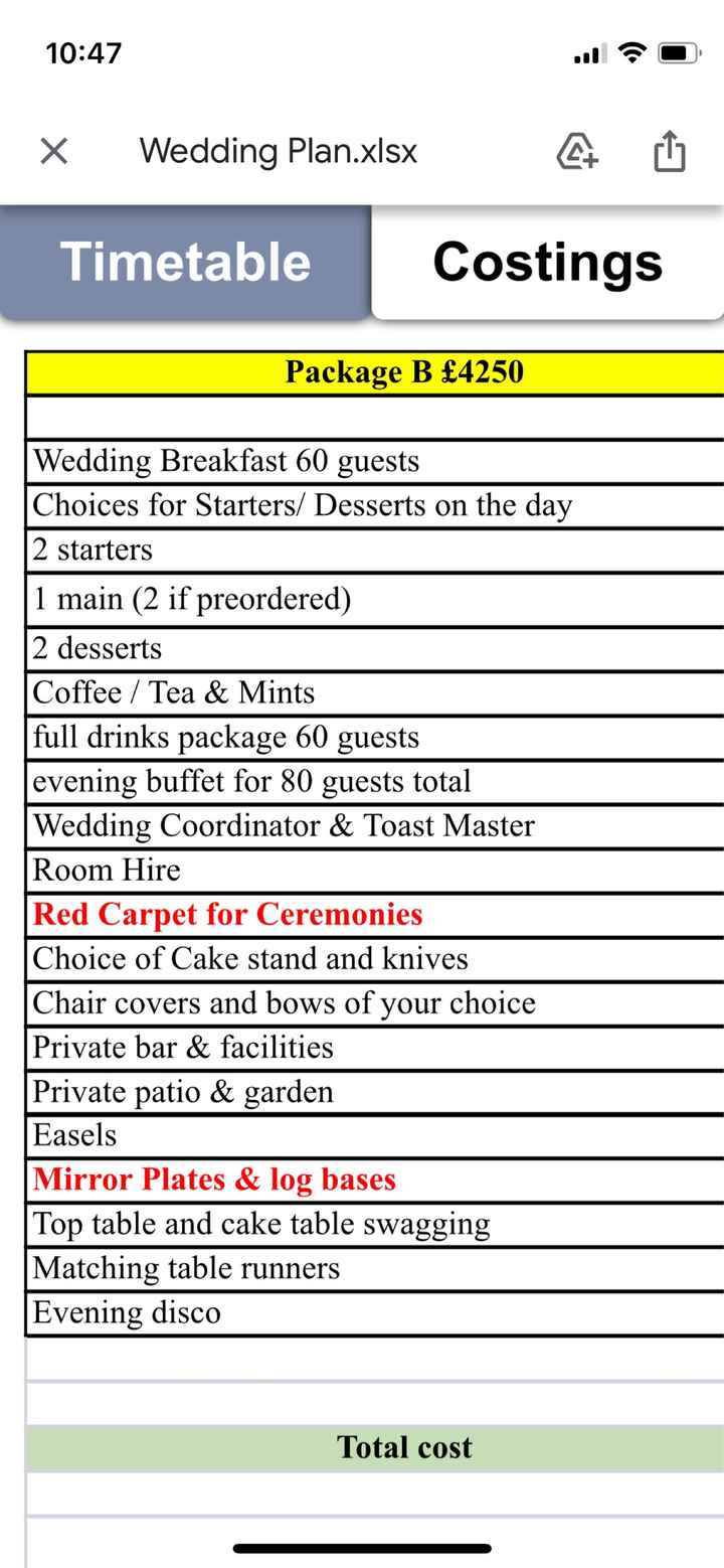 Wedding venue - 1