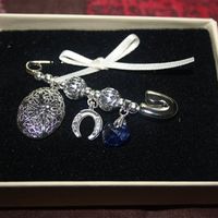 Bridal silver dress pin  - New unused - SOLD