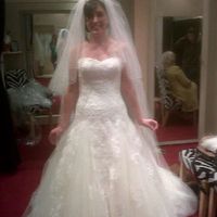 My dress at pre-fit session!!