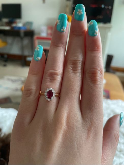 Share your engagement ring and wedding stacks! - 1