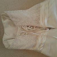 For Sale: Wedding dress with Long detailed train  £ 200 and Veil £ 10 each (short)