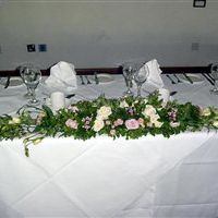 Re: Top table decoration