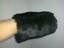 4 (brand new) black faux fur hand muffs