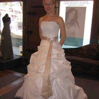 Me in my newly fitted dress