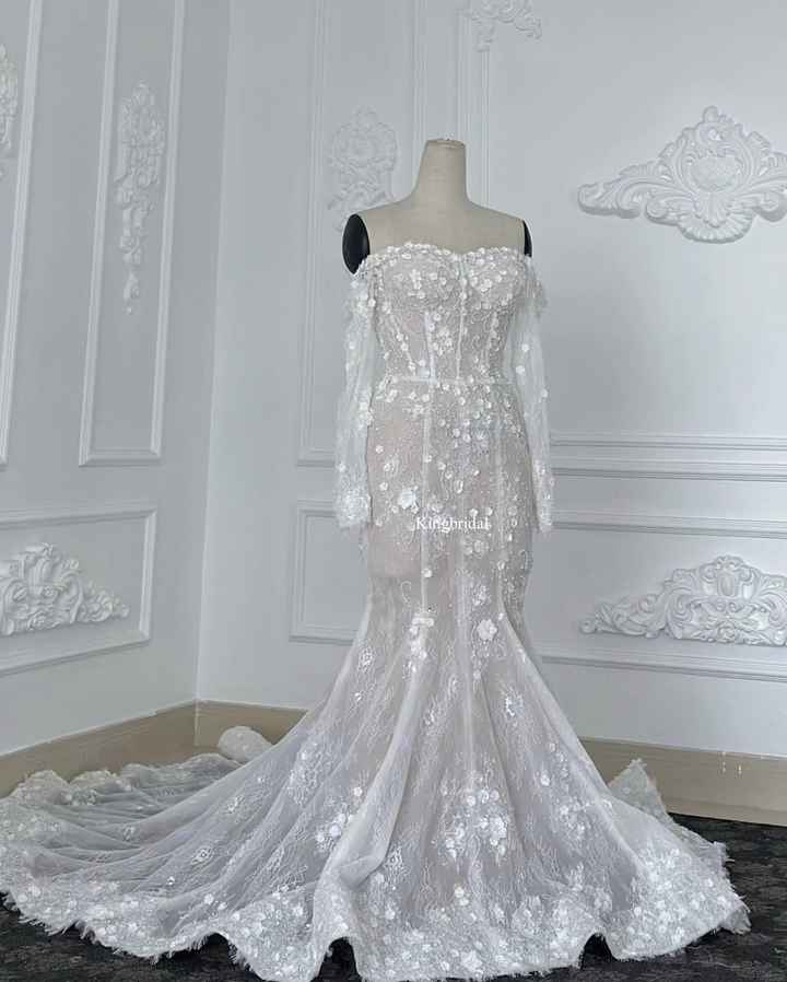 Justin bieber's wife's replica wedding dress - 1