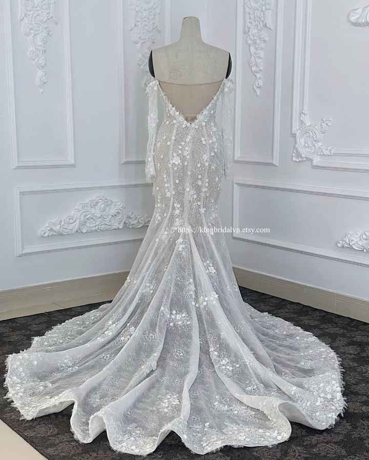 Justin bieber's wife's replica wedding dress - 3