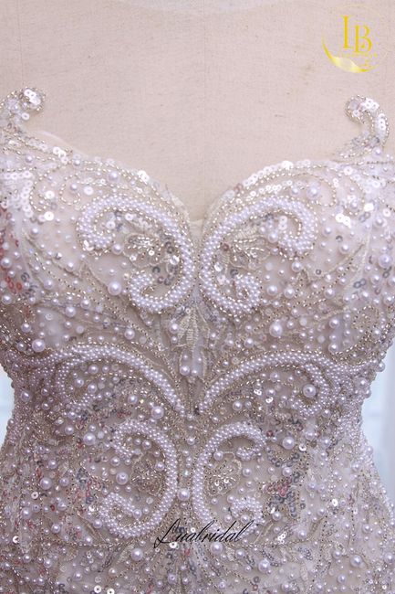 Lace mermaid wedding dress for sale 4