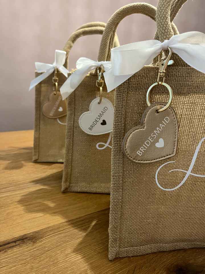 Personalised bridesmaid bags for sale - 2