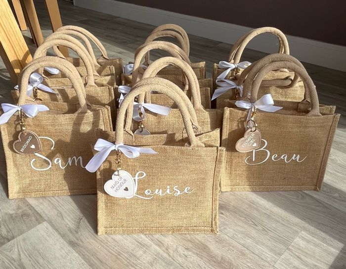 Personalised bridesmaid bags for sale - 1