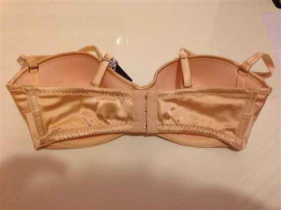 MYLA silk strapless Bra 32DD absolute bargain £20 RRP£90