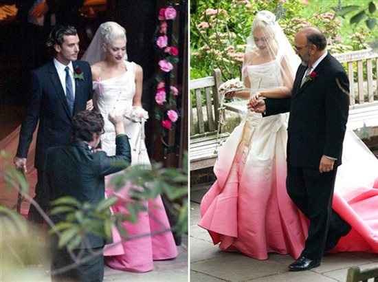 Re: Celebrity wedding dresses