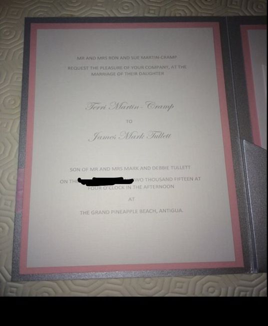 Re: making invitations