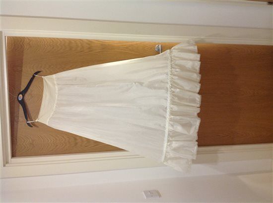 Bridesmaid dress, hoop, shoes, garter & sweetie bags