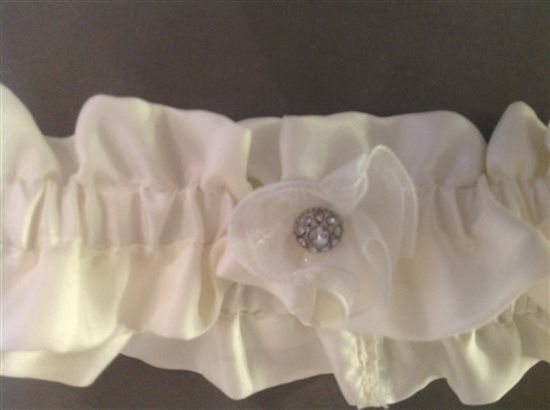 Bridesmaid dress, hoop, shoes, garter & sweetie bags