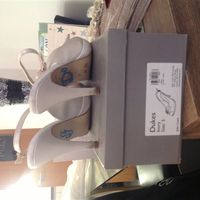 Bridesmaid dress, hoop, shoes, garter & sweetie bags