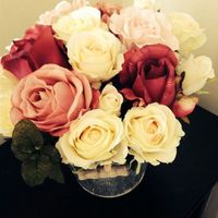 homemade stuff for my wedding - a couple of special centre pieces - **flashes**