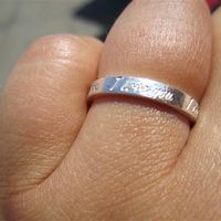 Re: FLASH your engagement ring!