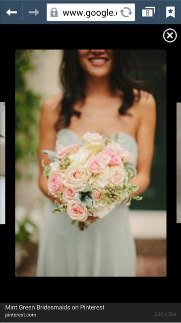 Re: 3 different bridesmaid dresses - Thoughts and what flowers would you have?
