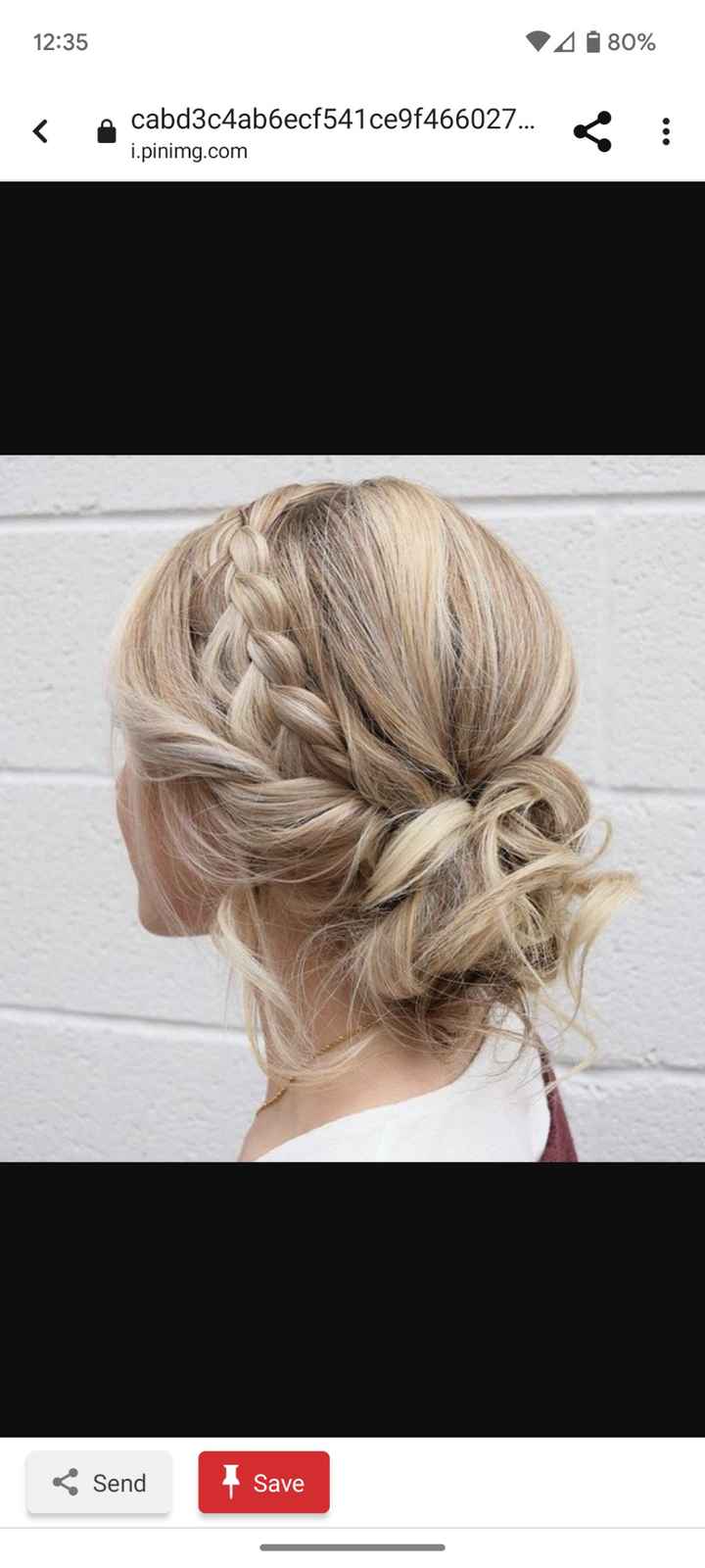 Bridesmaid's hair - 3