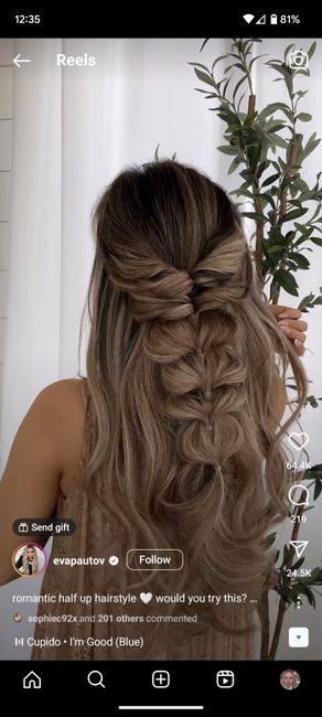 Bridesmaid's hair - 1