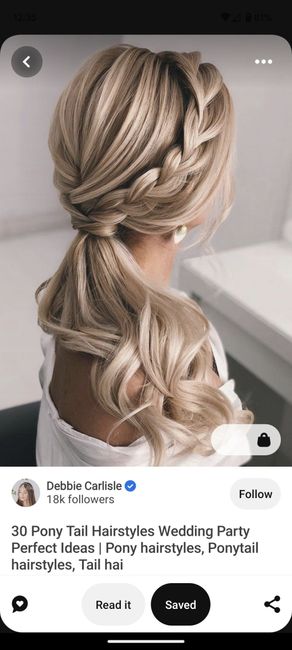 Bridesmaid's hair - 2