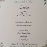 Making own invitations - 1