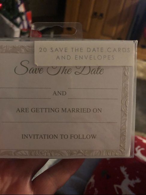 How would you write these Save the dates? - 1
