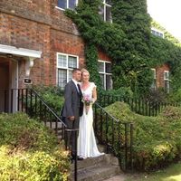 We got married **flashes**