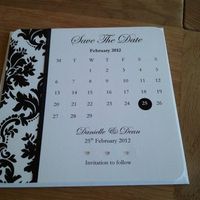 Re: Save The Dates - Advice please xx