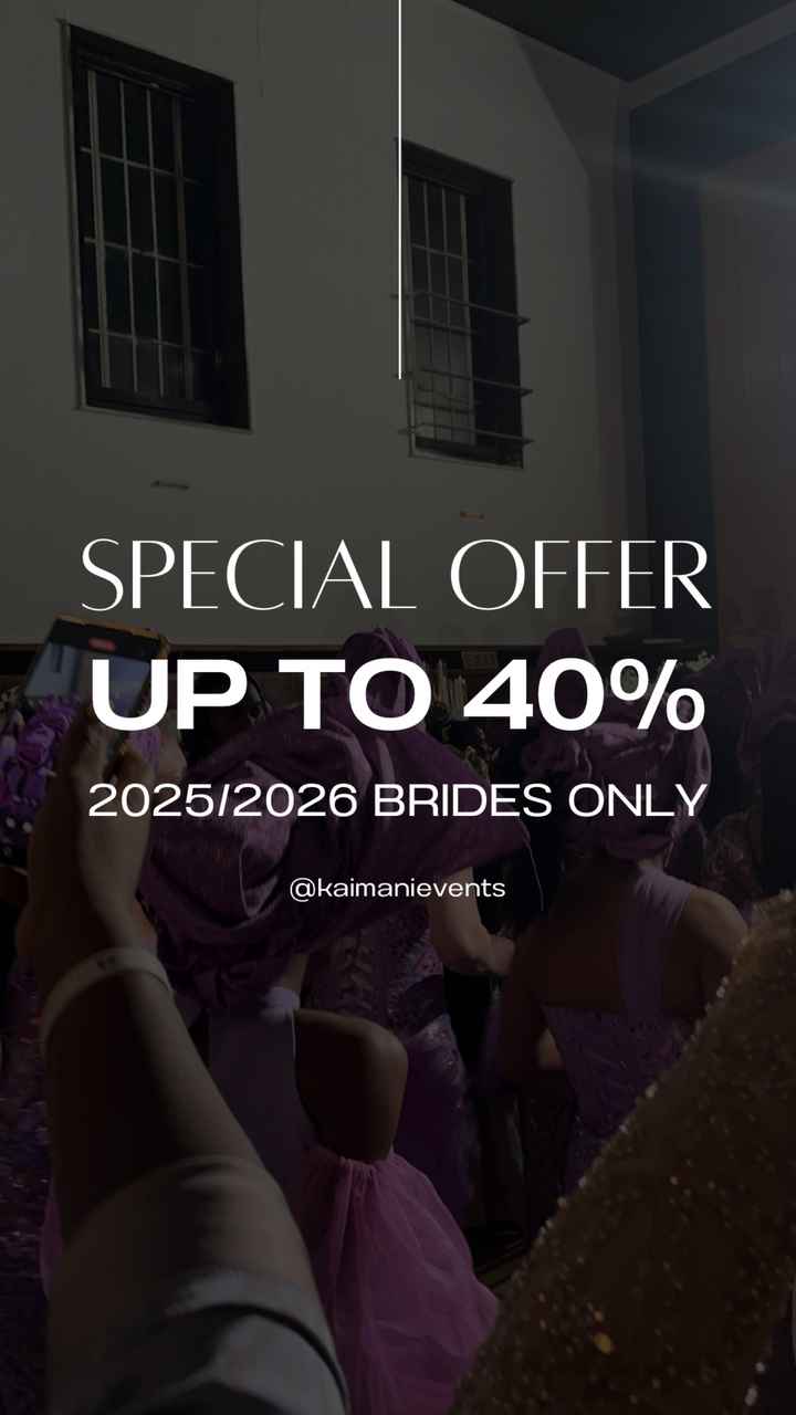 Hey there we are offering a huge discount offer for our Planning and Coordination services. Visit ou