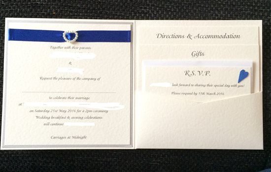 Re: Wedding Invitations