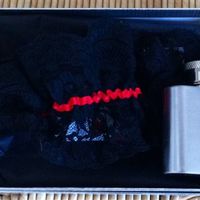Bridal Garters with secret Single Shot Hip Flask! Perfect for Weddings & Hen Parties.