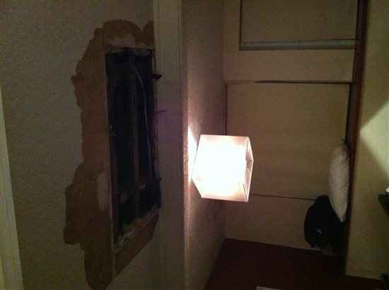 I have a hole in my roof. *Silly moan/rant*