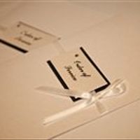 Various Black and white wedding items for sale