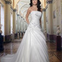 Re: How would you describe your dress? Include *flashes* if you want!