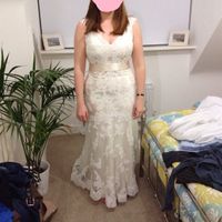 Re: Advice please - wedding dress problem