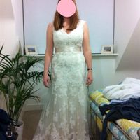 Re: Advice please - wedding dress problem