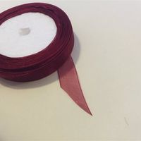 Winter/Burgundy wedding accessories