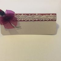 Winter/Burgundy wedding accessories