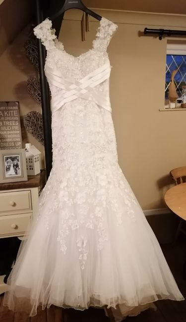 Justin Alexander Bridal Gown, size 12 - Ivory Lace Fishtail - for Sale! 5