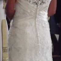 Justin Alexander Bridal Gown, size 12 - Ivory Lace Fishtail - for Sale! - 1