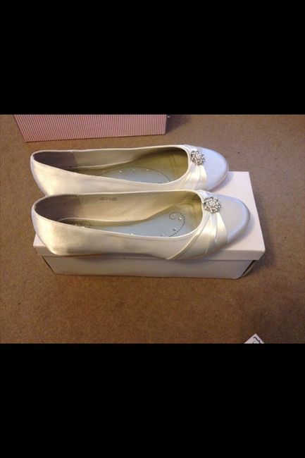 BHS size 7 wedding pumps
