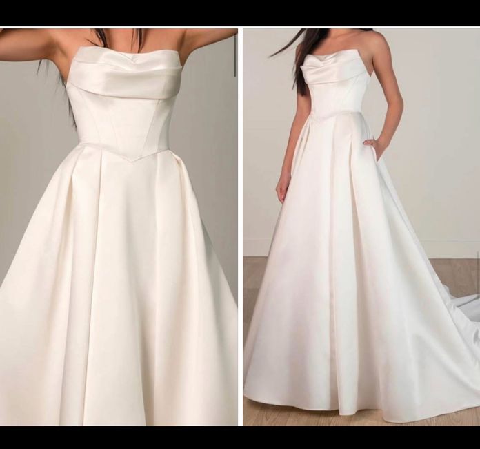 Looking for basque waist dress size 6-10 - 1