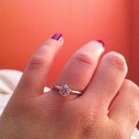 Re: Pls flash your engagement rings....