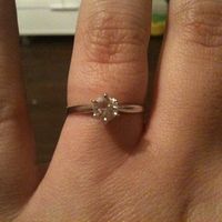 Re: Pls flash your engagement rings....