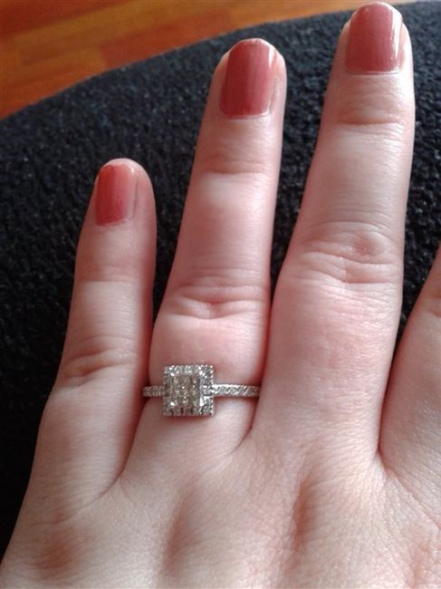 Re: FLASH your engagement ring!